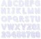 72 Pcs Iron on Letter Numbers Patches for Fabric Alphabet Embroidered Patch A-Z Number Patch 0-9 Iron on Letters and Numbers for Clothes Dress Hat Jeans DIY Accessories Jackets Bags
