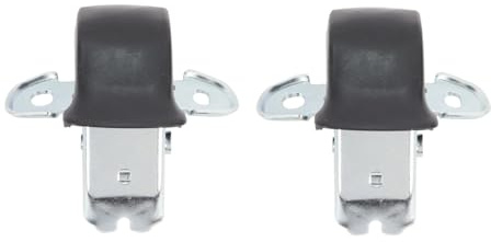 Gutol Paquete de 2 pestillos de cierre de puerta trasera inferior para coche, compatibles con Renault Kangoo, Opel y Vauxhall Movano (1998-2010). Cierre de portón trasero y solapas.