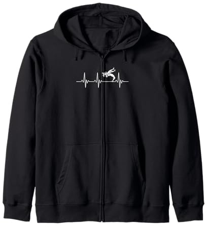 Wrestling Herzschlag Kapuzenjacke