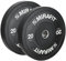 Mirafit Black Olympic Rubber Bumper Plates - Choice of Size