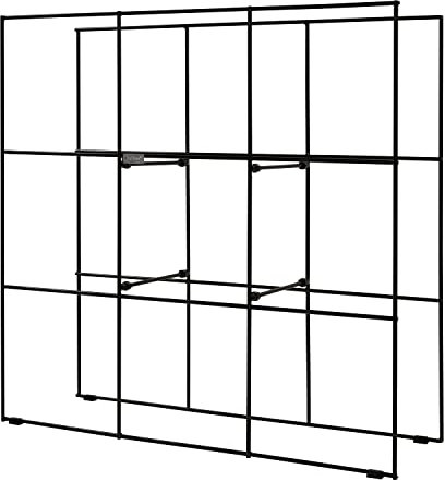 bellissa FILO Pflanzen Standregal 3x3 - Pflanzregal aus verzinktem Stahl, Blumen- & Pflanzenständer für drinnen & draußen, Maße: 87 x 29 x 87 cm, Farbe: Anthrazit