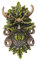 Pacific Giftware Wandrelief Greenman Mondgott | Keltischer Baumgeist Wanddeko