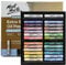 MONT MARTE Extra Soft Oil Pastels Natural Hues Premium 26pc, Assorted Natural Colors, Vibrant and Buttery, Versatile Art Pastels for Blending, layering & Shading, Ideal for Coloring and Sketching