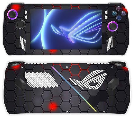 Stickers pour ASUS Rog Ally Console, Set de Décalcomanies de Protection pour Console de Jeu Portable Film Protecteur pour Rog Ally Accessoires (0124)