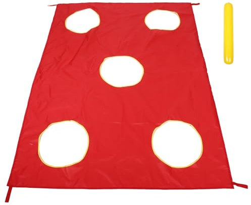 ERINGOGO Mehrzweck-Spielzeug Zur Sensorischen Entwicklung Regenbogen-Fallschirm für Jungen und Mädchen