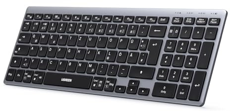 UGREEN Bluetooth Tastatur Kabellos Tastatur (BT5.4+2.4G)