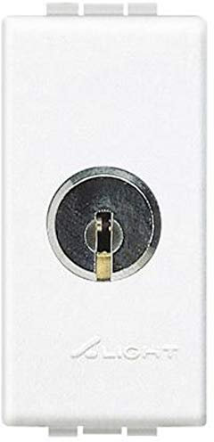 Bticino Livinglight N4022 C – ll-conm chiave 2P 16 A 1 m blan
