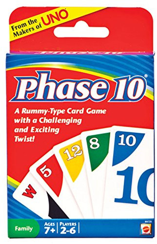 Mattel MTLW4729 Kartenspiel, 12