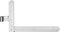 Pollmann®Baubeschläge 1242560 Winkelband Rolle Ø 16 mm, 250 x 600 mm, hell verzinkt, 1 Paar