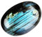 June&Ann Pierres de palmier naturelles, thérapie de guérison, pierres précieuses pour la méditation et l'équilibre des chakras Labradorite