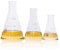 ULAB Scientific Narrow-Mouth Glass Erlenmeyer Flask Set, 3 Sizes 250ml 500ml 1000ml, 3.3 Borosilicate with Printed Graduation, UEF1022