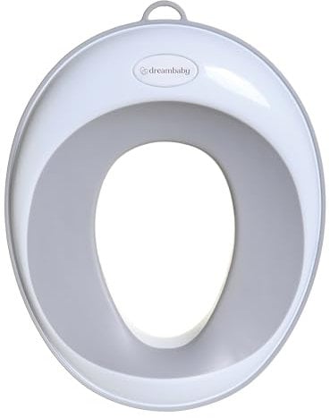 Dreambaby EZY- Potty Training Toilet Seat Topper, Non-Slip and Great for Travel, Grey, Toilet Training Seat