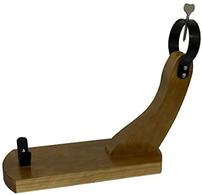 Lepanto Jamonero o Soporte para Jamón Modelo HUELVA Color Roble Ideal para Cortar jamón Fácil - LepantoHouse
