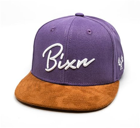 Du Hirsch Bayerisches Snapback Cap Kinder Bixn Lila Canvas L