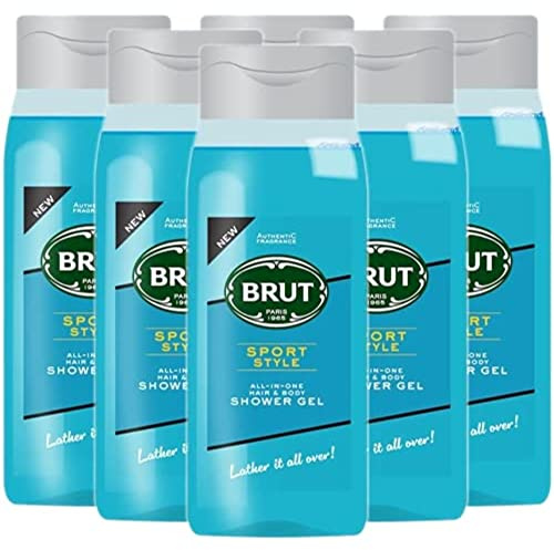 Brut Sport Style Shower Gel 500ml (Pack of 6)