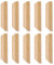10pcs Poignées d'armoire en Bois Poignées de Tirage de Tiroir pour Meubles Placard Armoire Commode Porte d'armoire Décoration de la Maison 96mm Distance de Trou