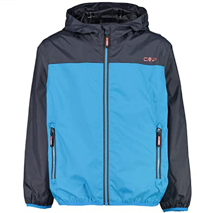 CMP - Veste enfant avec capuche anti-pluie, Danube, 164