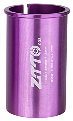 LOVIVER Fahrrad Sattelstützen Shim Reduzierhülse Umrüstadapter, 34,9 bis 31,8 mm