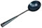 ZhenSanHuan Chinese Traditional HandMade Iron Ladle Wok Tool,Long wok utensils (Ladle, 32CM/12.6'')