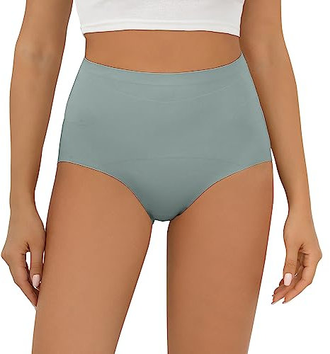 FallSweet Mutande Donna Mutande Pancera Contenitiva Intimo Modellante Donna Vita Alta Senza Cuciture Slip Culotte Taglia EU
