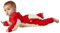para bebé, niño y niña, Mono, Mono, 1 Uds., Ropa de Abrigo, fregona sólida para bebé gateando Monos Disfraz Adulto (Red, 6-12 Months)