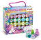 CRAZE GALUPY MERMAID Kinder Stempelset - Stempel Kinder mit Meerjungfrau-Motiven, Stempelkoffer mit 20 Stempeln inkl. Papierblock, abwaschbar
