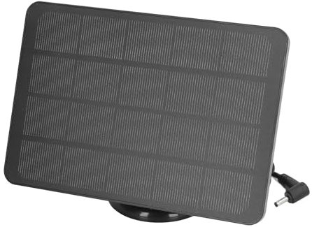 10W Solar Panel for Camera, IP65 Waterproof Solar Panel Charger with 360°Adjustable Mounting for RingCam Ring Stick Up Cam, Compatible with Doorbell.