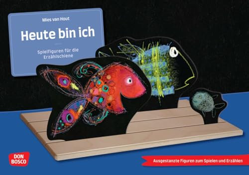 Heute bin ich. Erzählschienen-Figurenset: Ausgestanzte Spielfiguren und Skript. Sprachförderung in Kindergarten und Grundschule. Fröhlich bis zornig: ... die Erzählschiene: Bilderbuch-Geschichten)