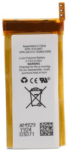 CHUNCAIL Batteria di ricambio per Apple iPod nano5 – A1320 Player, 3,7 V, 350 mAh