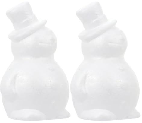 HAPINARY 2stücke Teiliges Schneemann Modellierform Für Weihnachtliche Dekoration Styropor Schneemann Figuren Für Bastelprojekte Party Deko Und Kreative Bastelideen