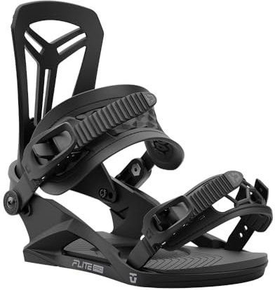 Union Flite Pro - Fijaciones para tabla de snowboard, talla L de EE. UU. para hombre 10.5-13, color negro