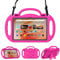 Sonlaryin Shockproof Lightweight Case with Handle and Kickstand for 10in-Tablet, Not for Samsung Tablet - Pink