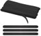 sourcing map 50PCS Black Cable Ties 6 Inch, Reusable Wire Straps Adjustable Cable Cord Management for Electronics Computer