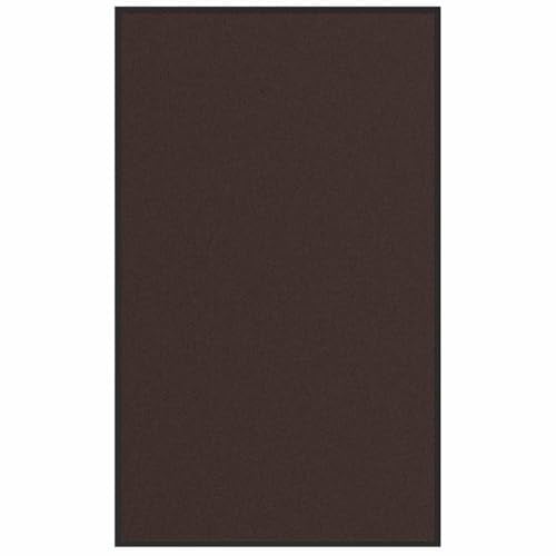 vidaXL Fußmatte Braun 90x150 cm