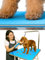 Seagull Mehrzweck Pflegematte für Haustiere 60×90 cm | Antirutschmatte für Hunde & Katzen, weich & rutschfest | Hundebadematte & Anti-Ermüdungsmatte für Pflege, Tierarzt & Salon, Hellblau