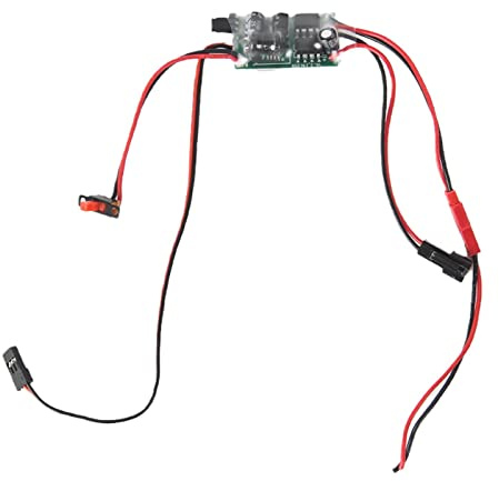 DXEHSEUY RC Car Brushed ESC Speed Controller für 1:16 Modell Buggy DIY Zubehör