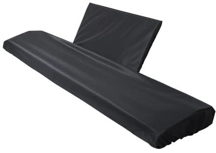 JISADER Funda Protectora para Teclado Electrónico, Instrumento Musical, Teclado Eléctrico, Piano, 88 Teclas, S