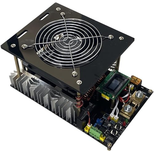 Riscaldatore A Induzione 3000W ZVS Riscaldamento Macchina Per Scheda PCB + Bobina + Crogiolo Da 70 Ml + Pompa + Alimentatore(1)