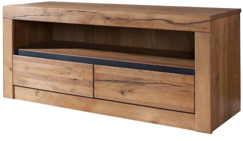 MONTREUX TV-Board #103 Zerreiche massiv Natur geölt