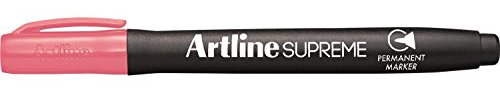 ARTLINE Lot de 6 Marqueurs Supreme EPF-700 permanent indélébile pointe conique 1 mm rose