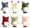6Pcs Premium Weihnachtsmann-Anhänger für den Weihnachtsbaum,Weihnachtsbaum Deko Anhänger Wichtel Anhänger aus Filz Nikolausanhänger skandinavischen Gnom Tomte Weihnachtsschmuck für Weihnachtsbaum