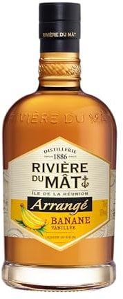 RIVIÈRE DU MÃT Arrangé Banane Vanillée 70 cl 35°