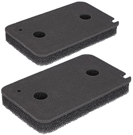 McFilter | 2 filtri in schiuma compatibili con l'asciugatrice Miele a pompa di calore Filtro di base 09499230 T8861WP T8964WP, fine-grosso, tappetino filtrante, 220 x 130 x 30 mm, schiuma