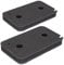 McFilter | 2 filtri in schiuma compatibili con l'asciugatrice Miele a pompa di calore Filtro di base 09499230 T8861WP T8964WP, fine-grosso, tappetino filtrante, 220 x 130 x 30 mm, schiuma