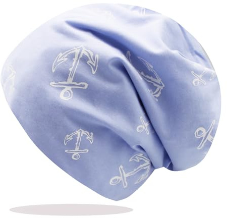 Glamexx24 Long Klassische Beanie Mütze: Herren Damen Fahrradmütze Wintermütze Unisex Baumwollmütze für Frühling, Sommer, Herbst und Winter