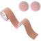 Klebe BH Boob Tape, Bob Tape für große Brüste, atmungsaktives Booby Tape mit 2 wiederverwendbaren Nippelabdeckungen