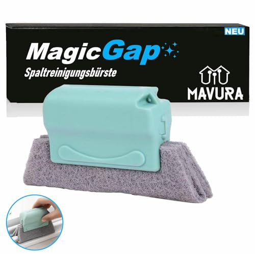 MagicGap Magische Reinigungsbürste Spaltreinigungsbürste, (Rillenreinigung Fensterrillen Rillenbürste), kleine Bürste Tür Rahmen Bad Küche Bürste Fenster Spalt
