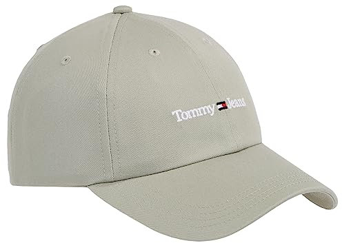 Tommy Jeans Herren Cap Tjm Sport Basecap, Mehrfarbig (Faded Willow), Onesize