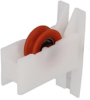 Amig - Rodamiento Ventana Corredera - Juego de 2 unidades - Tamaño 35 x 39 mm - Carcasa de Nylon Con Rodamientos de Bolas - Diseñado para Ventanas Deslizantes - Color Blanco