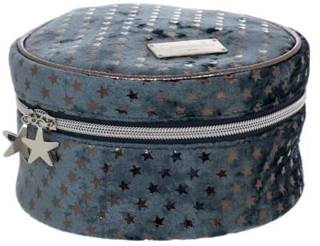 Camomilla Milano Beauty Portagioie, Portagioie, Collezione Little Star, Taglia M, Colore Azzurro